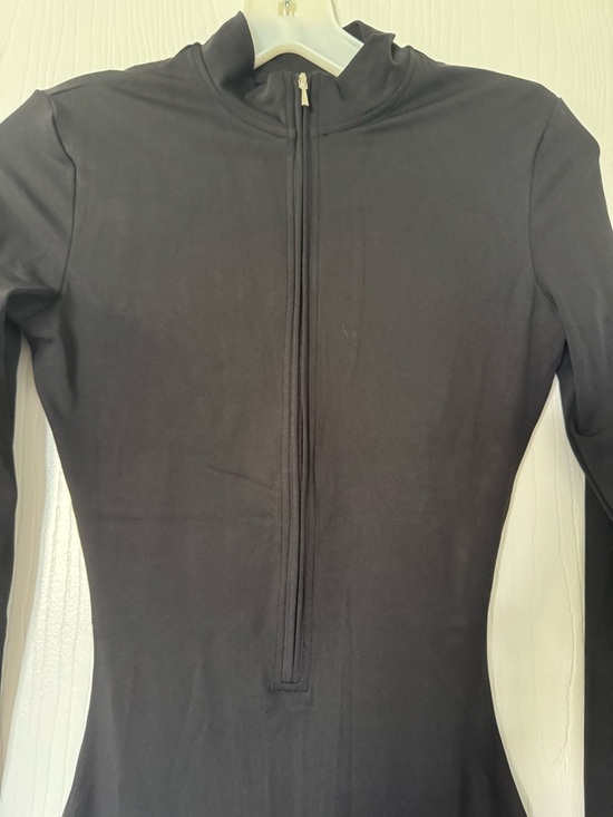 Black Long-Sleeve Jumpsuit - Picture 2 of 4